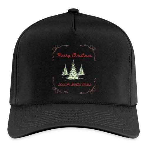 Beautiful Green Christmas Tree Graphic - Rope Cap