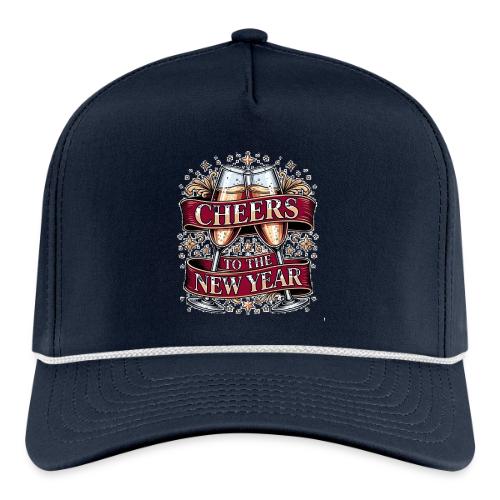 New Year's Champagne T-Shirt - Rope Cap