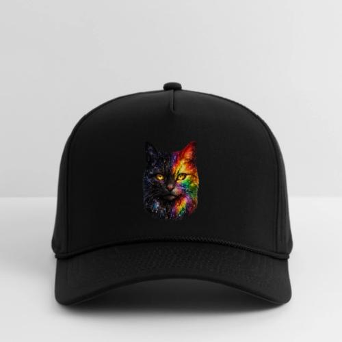 Cosmic Galaxy Rainbow Cat - Rope Cap