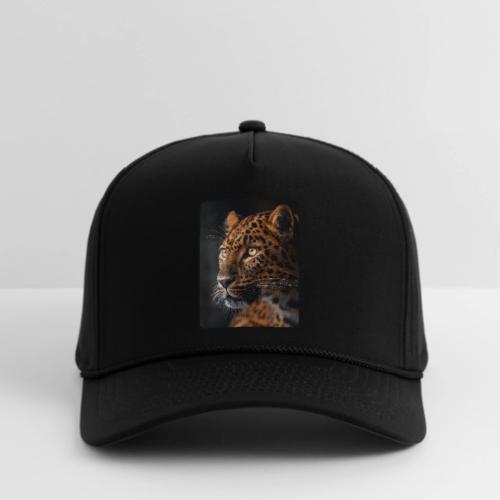 Amur Leopard Face Wildlife Design - Rope Cap