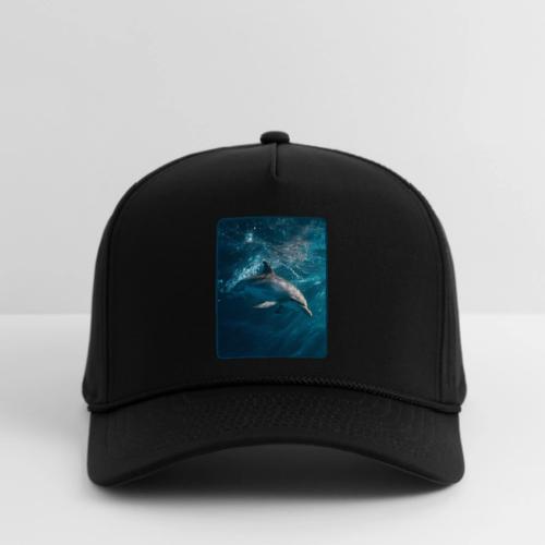 Dolphin Sunlit Ocean Serenity Design - Rope Cap