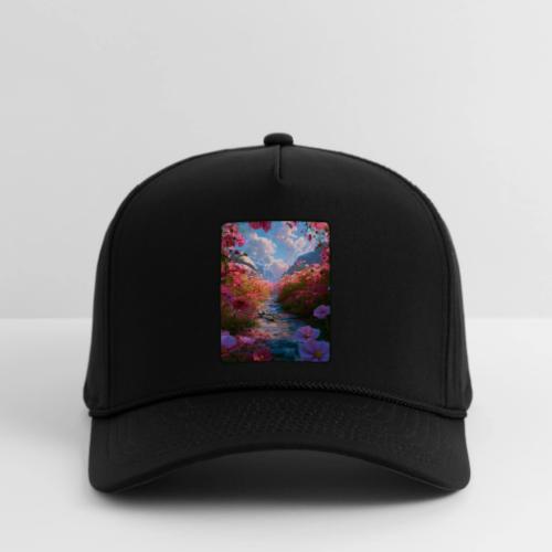 Dreamy Cosmos Valley Landscape Art - Rope Cap