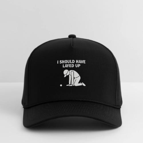 I Should Have Layed Up - Golf Regret Tee - Rope Cap