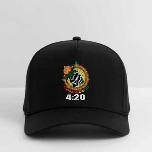 Wacky 420 Keep It Lit Time Weed Marijuana Design - Rope Cap