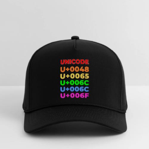 Hello, in unicode - Rope Cap