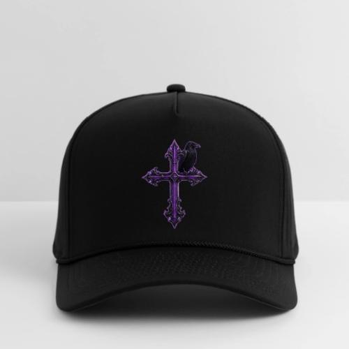 Gothix Raven Cross - Rope Cap