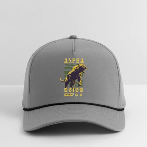 Unleash The Inner Alpha: Fierce Animal Print - Rope Cap