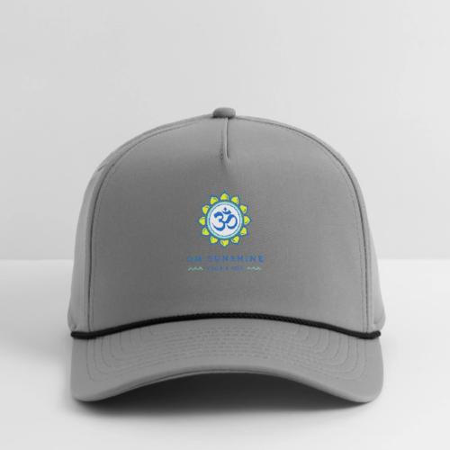 Om Sunshine Yoga transparent back original file - Rope Cap