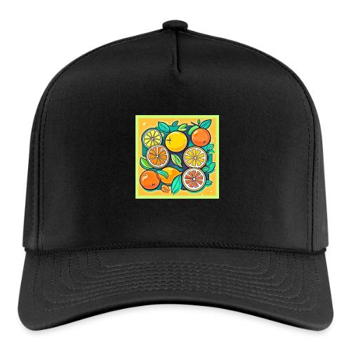 Citrus Fruit Art Design - Rope Cap