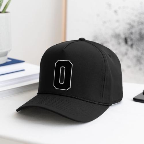 Varsity Letter O Collegiate Monogram - Rope Cap