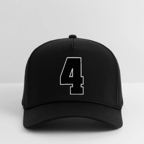 Varsity Number 4 College Style - Rope Cap