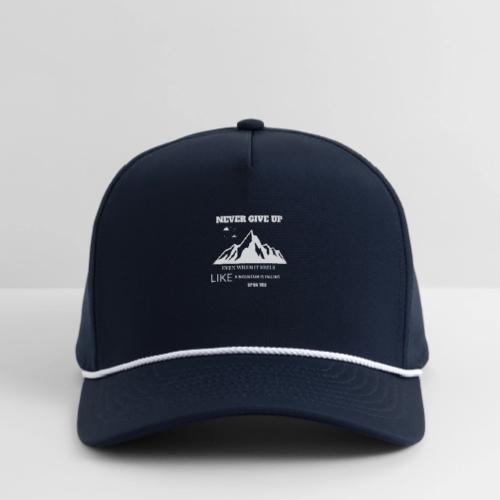 Never Give Up - Rope Cap