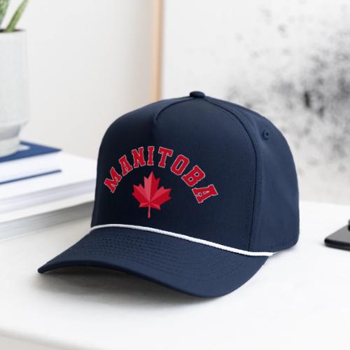 Manitoba with maple leaf - Rope Cap