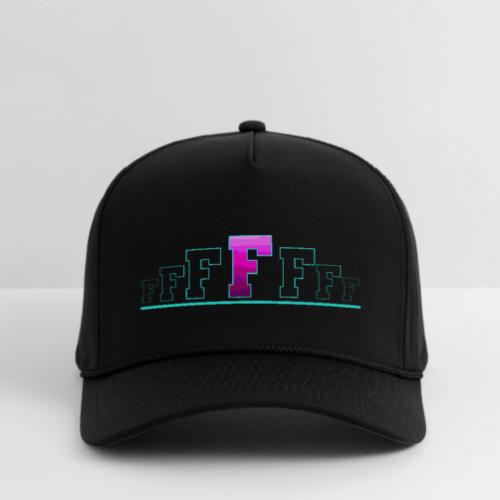 Letter F – Capital Varsity Alphabet Monogram - Rope Cap