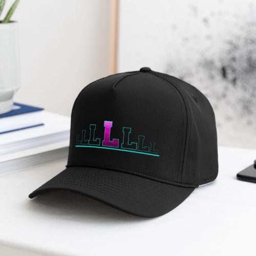 Letter L – Capital Varsity Alphabet Monogram - Rope Cap