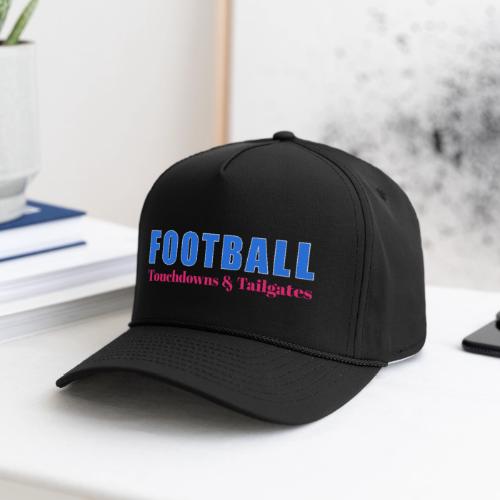 Football Touchdowns & Tailgates Design - Rope Cap