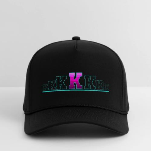 Letter K – Capital Varsity Alphabet Monogram - Rope Cap