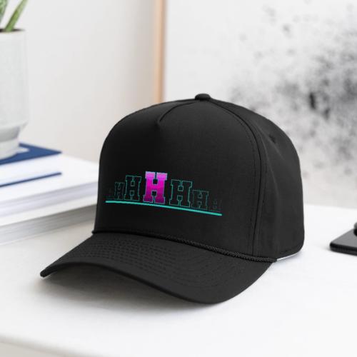 Letter H – Capital Varsity Alphabet Monogram - Rope Cap
