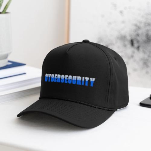 Cybersecurity Word Art Design - Rope Cap
