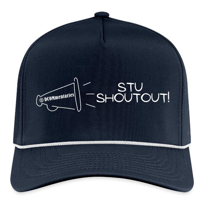 DCOMmentaries Stu Shoutout (White)