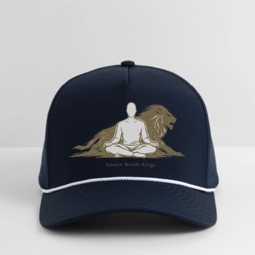 Silence Builds Kings Meditation Lion - Rope Cap