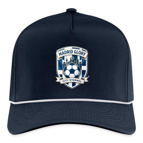 Madrid Skyline Glory T Shirt, Madrid Fan Gift - Rope Cap