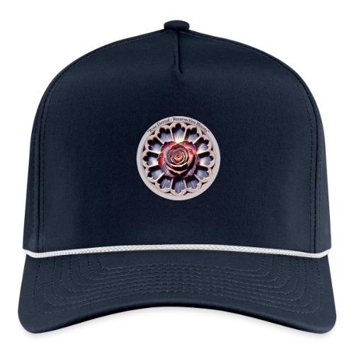 Easter Rose Resurrection T Shirt, Spring Gift - Rope Cap