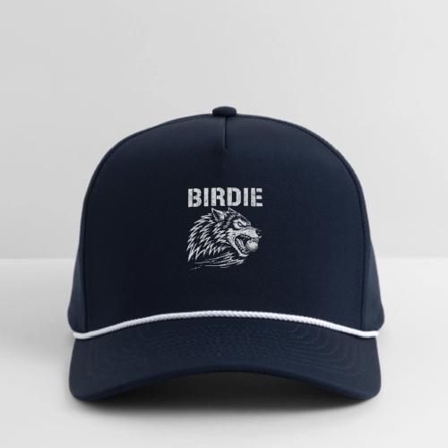 BIRDIE - Wolf Golf Gift Tee for Men - Rope Cap