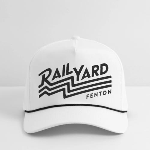 Black Railyard Logo - Rope Cap