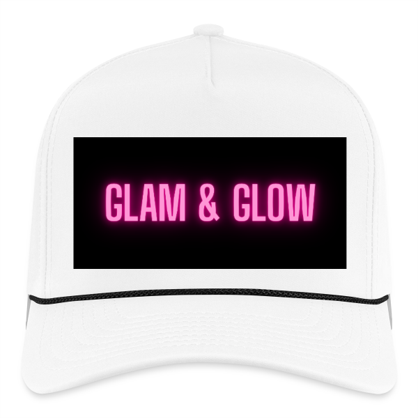 Glam Glow Black - Rope Cap