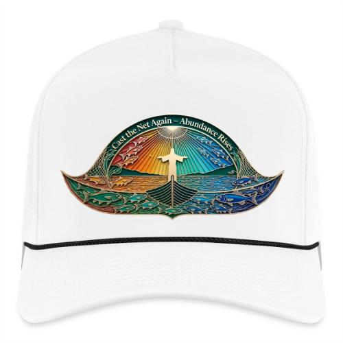 Easter Cast the Net Again T Shirt, abundance Gift - Rope Cap