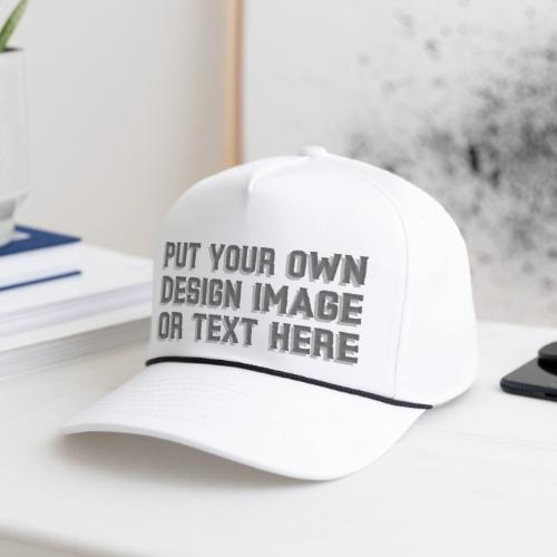 Make your apparel with your design, image and text - Rope Cap