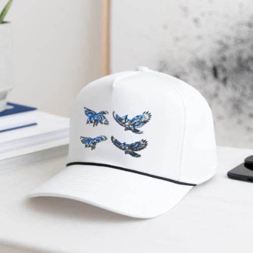 Silver Blue Jay Flight Stages - Rope Cap