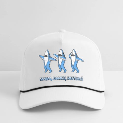 Dancing Sharks - Swim, Dance, Repeat - Rope Cap