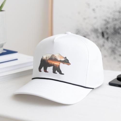 Canada Bear: fiery tones - Rope Cap