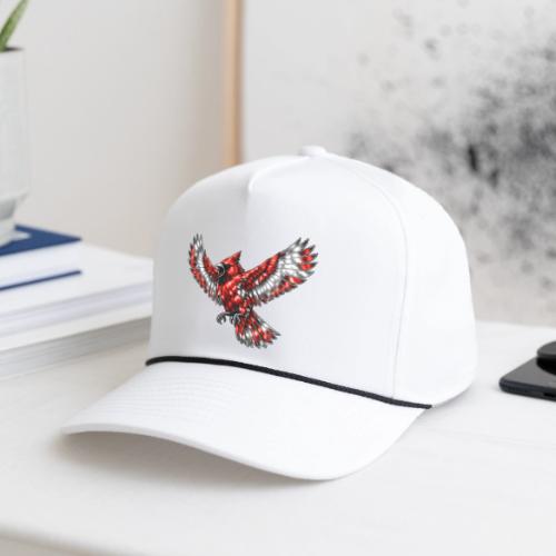 Cardinal in Flight - Rope Cap