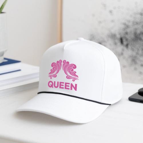 Queenlisse™ Signature Crown T-Shirt – Elegant - Rope Cap