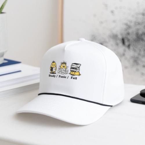 Funny Student Study Panic Fail Back To School - Rope Cap