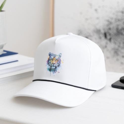 Splash-Art Tiger Face - Rope Cap