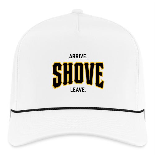Arrive Shove Leave on Light - Rope Cap