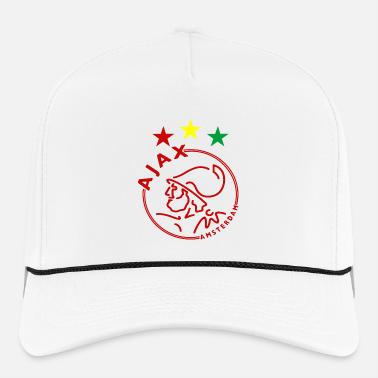 Casquette Ajustable AFC Ajax Amsterdam - Blanche Rayée - Taille Unique