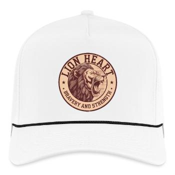 Lion Heart Legacy - Rope Cap - white/black - Front