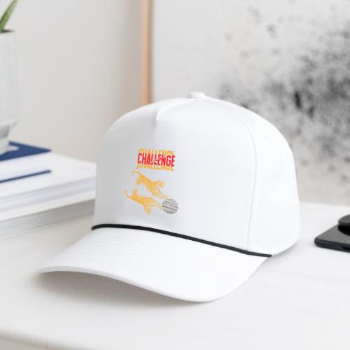 Double tiger fashion, jungle feline animals. - Rope Cap