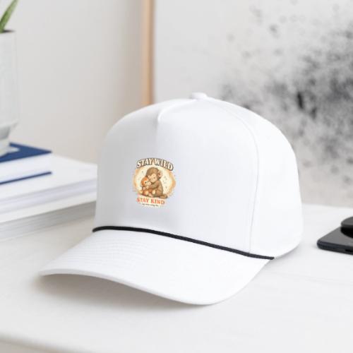 Stay Wild Stay Kind Punch Monkey Hug - Rope Cap