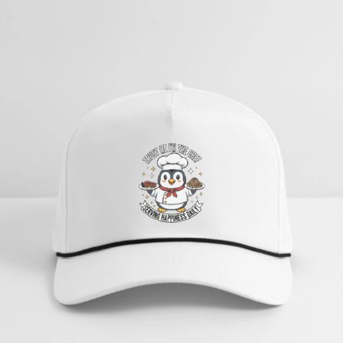 cute Penguin Chef-Funny Cartoon Daily Happiness - Rope Cap