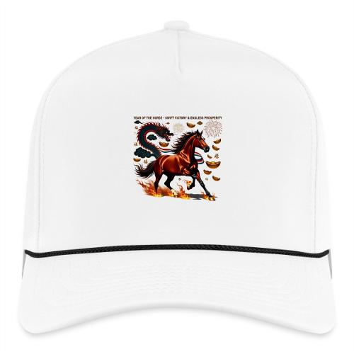 Year of the Horse Victory T Shirt, Lunar New Year - Rope Cap
