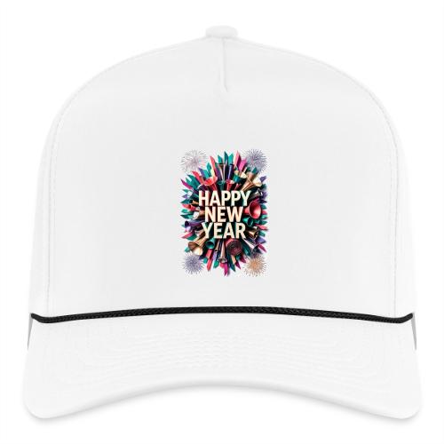 New Year's Party Horn T-Shirt - Rope Cap