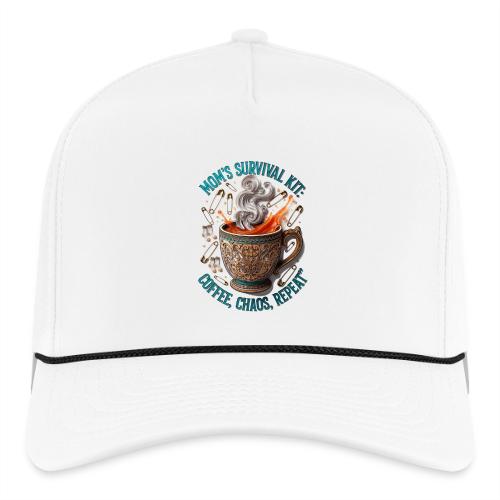 Mom's Survival Kit Tee | Coffee Chaos - Rope Cap