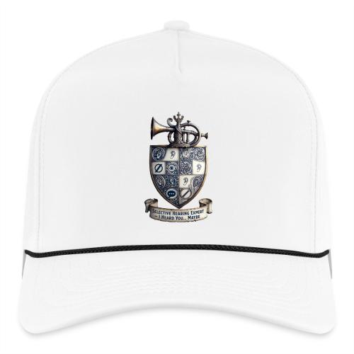 Selective Hearing Expert Crest T Shirt - Rope Cap