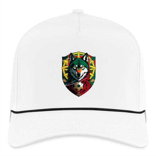 Portugal Iberian Wolf Soccer T Shirt,Football Gift - Rope Cap